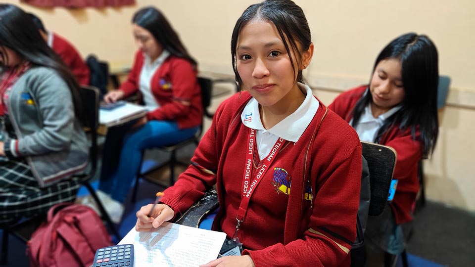 Estudiante de Contabilidad - Liceo Tecpán